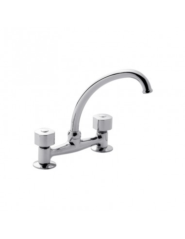 Juego De Grifería  Cocina Mesada Fv...