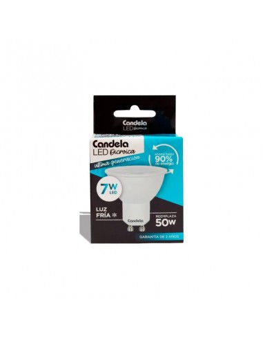 Dicroica Candela E27 7W Luz Fria 6813