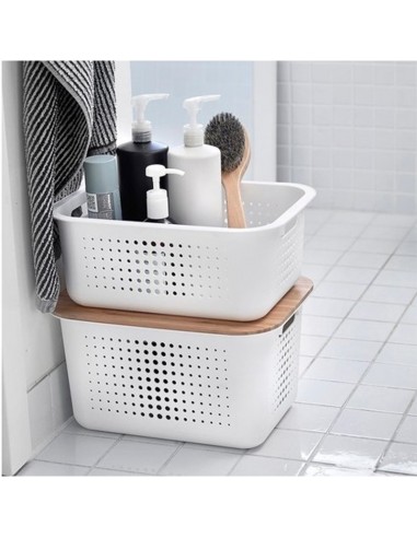 Cesto Organiza Grande Blanco 3187010B