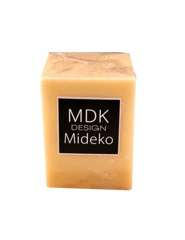 Vela Cubo Mideko Vainilla 6 X 6 X 8...