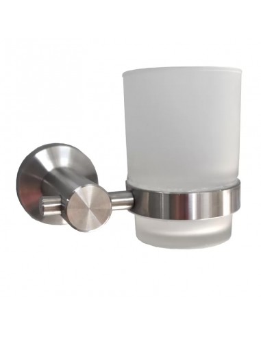 Mym Vaso Y Porta Vaso Round Acero...