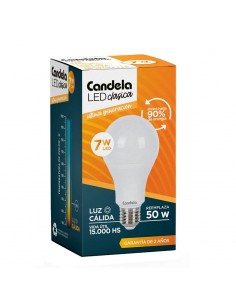 Candela Bulbo Led A-60 7w...
