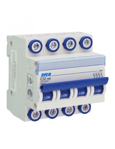 Sica Llave Termomag Din 4x32 Amp.