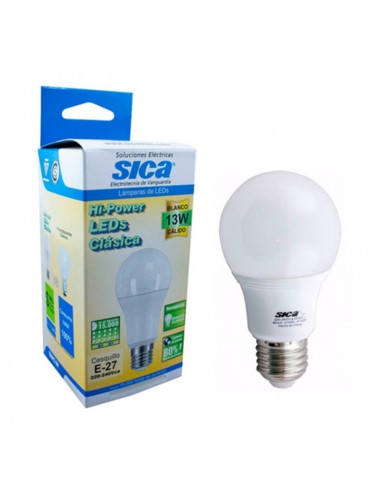 Sica Lampara Clasica Led 13w E27 Luz...
