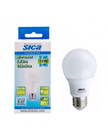 Sica Lampara Clasica Led 15w E27 Luz...