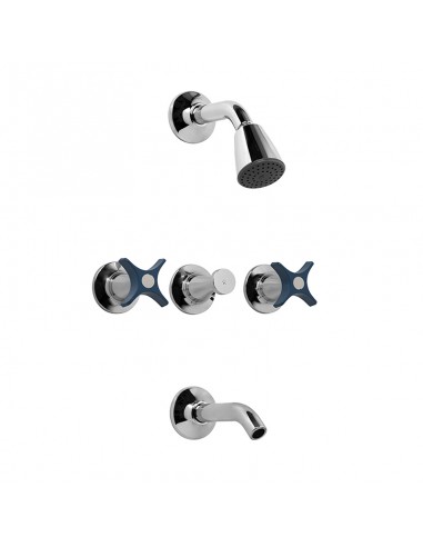 Grifería Bañera con Ducha Fv Pétalo...