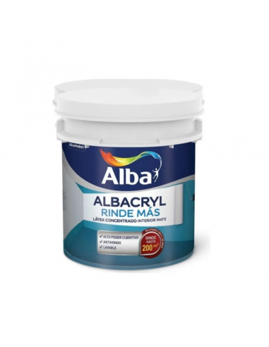 Látex Interior Alba Albacryl Rinde...