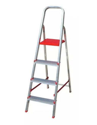 Escalera Hogareña Aluminio Lusqtoff 4... Escalera Hogareña Aluminio Lusqtoff 4...