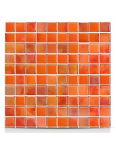 Mosaico Cerámica Piú Tweet Naranja 30...