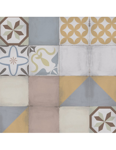 Piso Cerámica Alberdi Mosaico Vecchio...