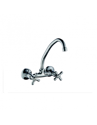 Grifería Mezcladora P/Pared Tg Plast...